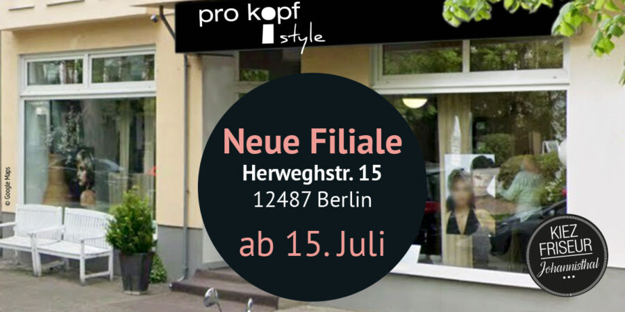 Neue Filiale Herweghstraße – ab 15. Juli 2026